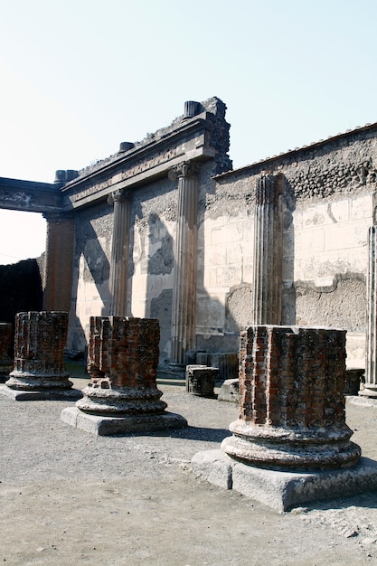 Ruines archéologiques de Pompéi