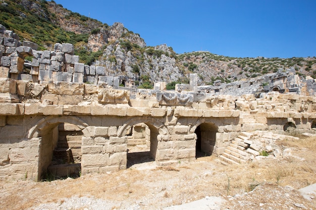 ruines en Cappadoce