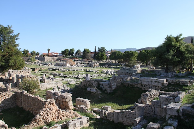 Ruines de Cornithos Grèce