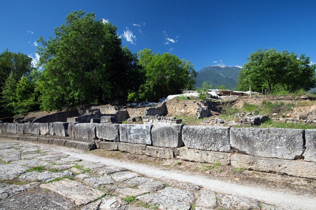 Ruines de Dion Grèce