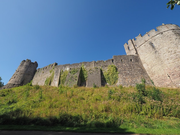 Ruines du château de Chepstow à Chepstow