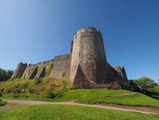 Ruines du château de Chepstow à Chepstow