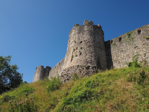 Ruines du château de Chepstow à Chepstow