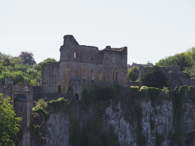 Ruines du château de Chepstow à Chepstow