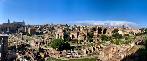 Ruines du Forum Romain à Rome, Italie