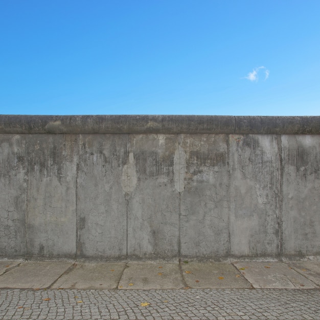 Ruines du mur de Berlin