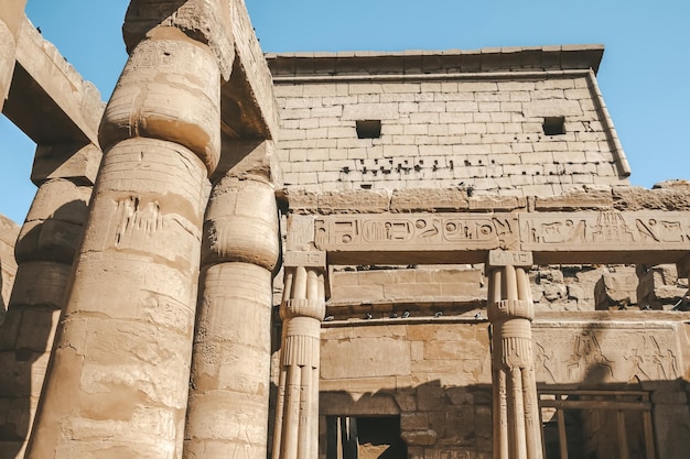 Ruines du temple égyptien de Karnak, le plus grand musée en plein air de Louxor