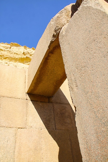 Les ruines de l'Égypte