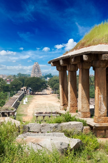 Ruines à Hampi