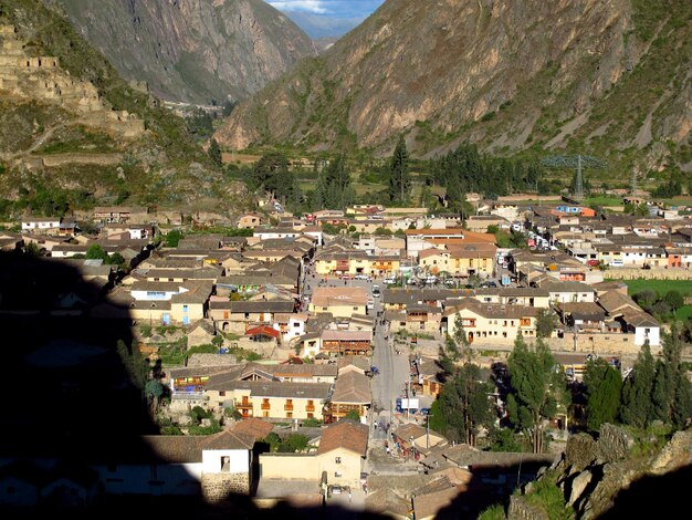 Ruines Incas Ollantaytambo Urubamba Vallée Sacrée Pérou Amérique du Sud