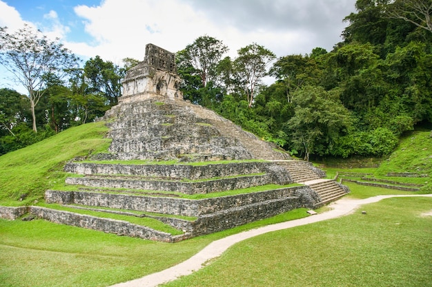 Ruines mayas à Palenque Chiapas Mexique