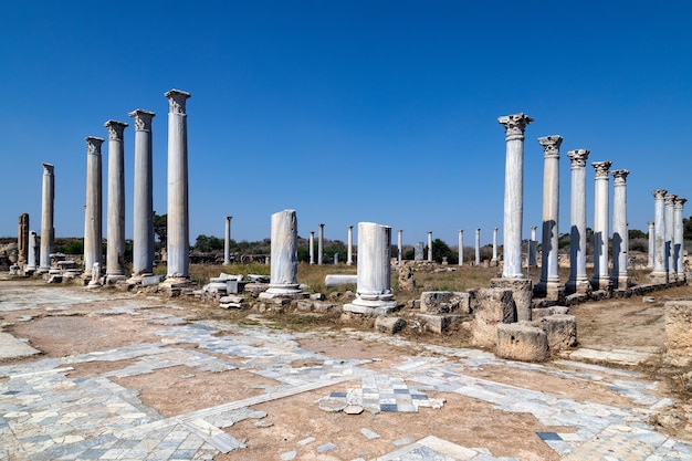 Ruines romaines de Salamine Chypre turque