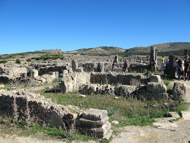 Ruines romaines de Volubilis Maroc