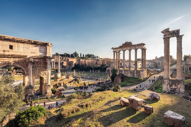 Ruines à Rome