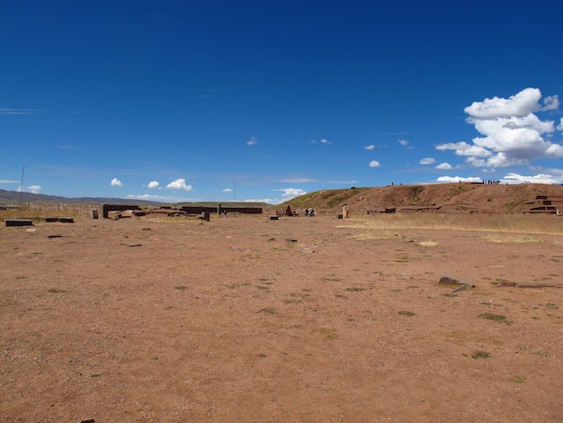 Ruines de Tiwanaku en Bolivie Amérique du Sud