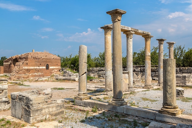 Ruines de la ville antique d'Ephèse en Turquie