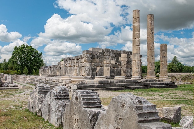 Ruines de la ville antique de Letoon, Turquie