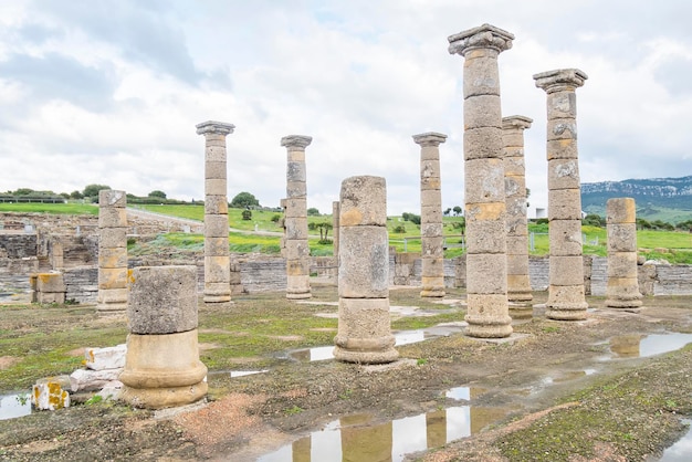 Ruines d'une ville romaine