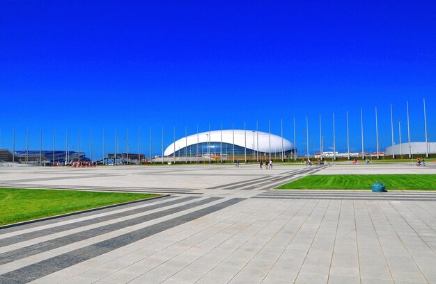 Russie 11 juillet 2017 Parc olympique de Sochi Palais de glace