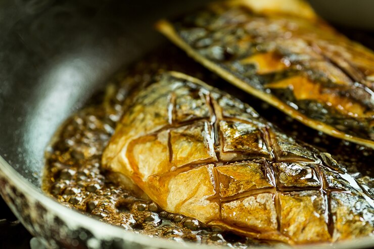 saba grillé en suace terriyaki