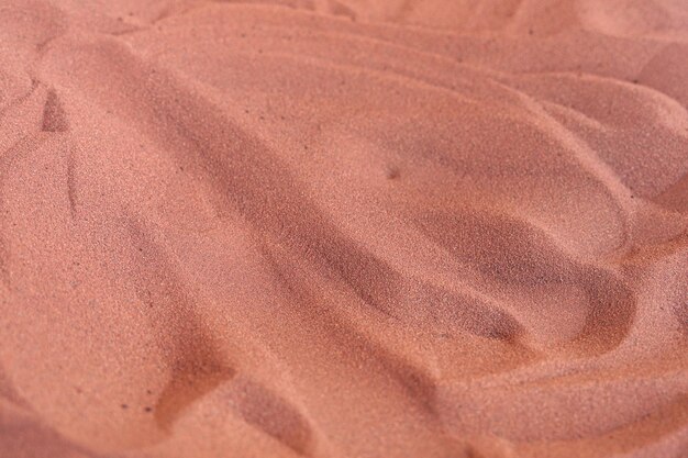 Sable du désert rouge, gros plan détail