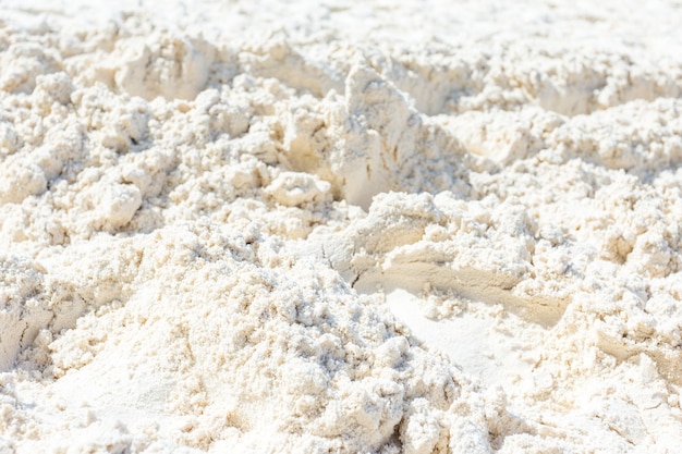 Sable sur la plage en arrière-plan