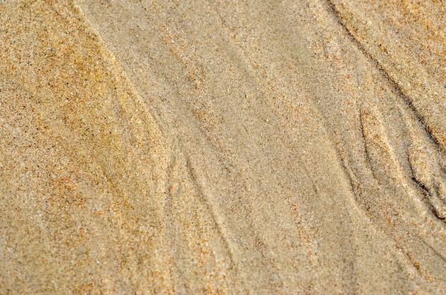 Sable sur la plage