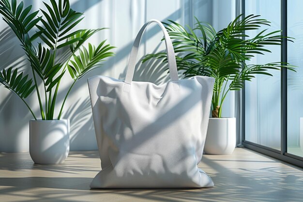 sac blanc soleil lumière belles ombres ai généré