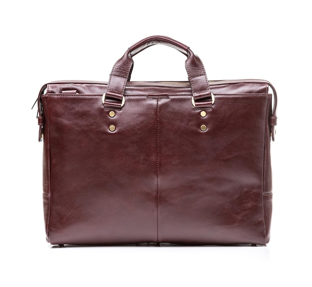 Sac casual ou business homme en cuir marron