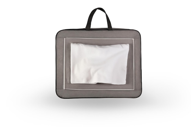 Photo sac en coton avec oreiller