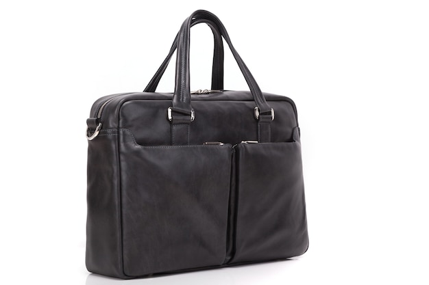 Sac de créateur en cuir véritable pour homme