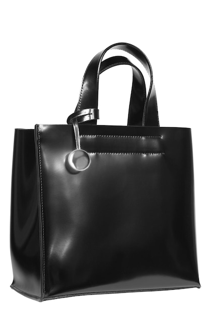 sac en cuir noir