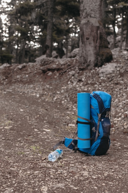 Le sac à dos dans les montagnes