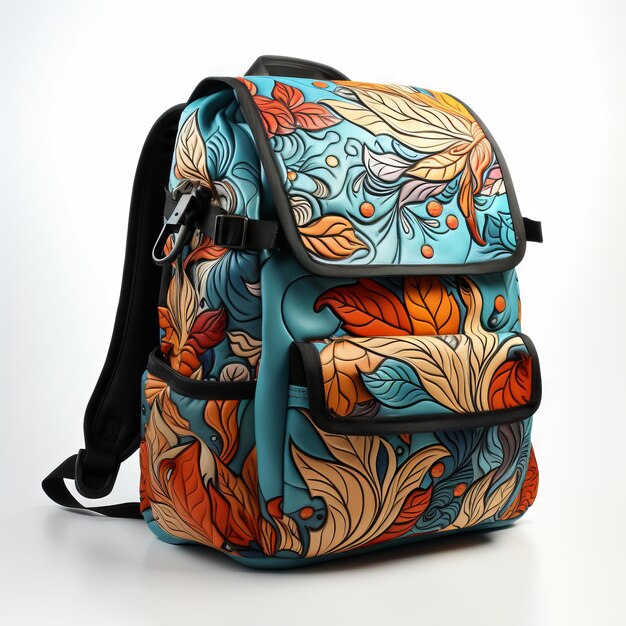 Sac à dos d'illustration de retour à l'école