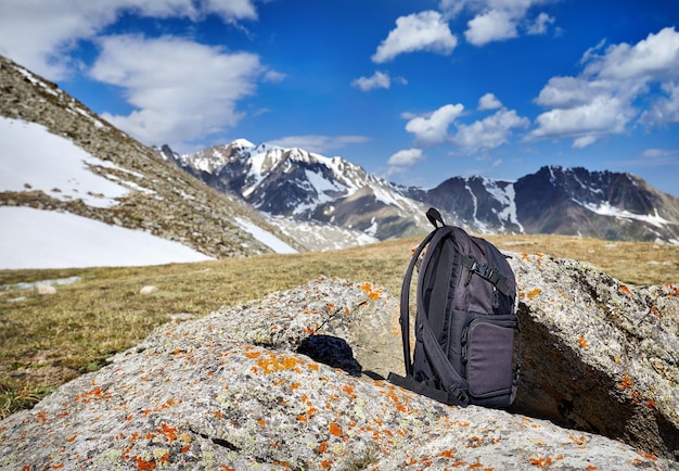 Sac à dos à la montagne