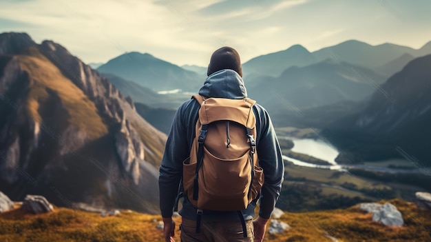 sac à dos pour randonnée en montagne