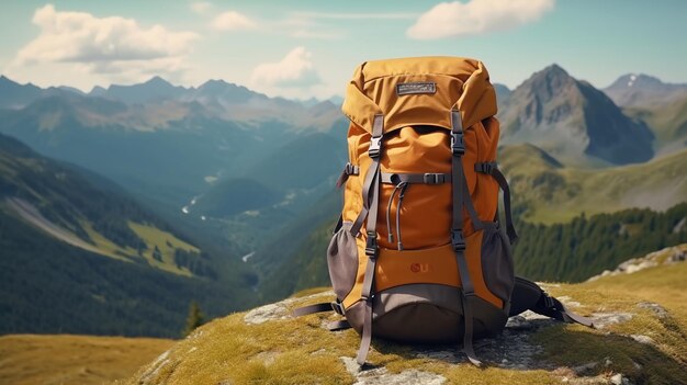 sac à dos pour randonnée en montagne