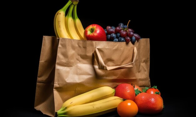 Photo le sac d'épicerie