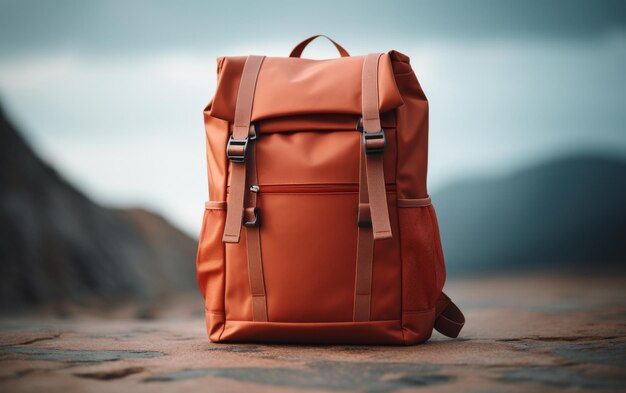 Le sac de jour minimaliste isolé