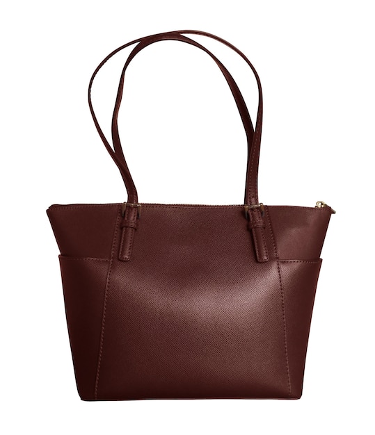 Sac à main de luxe en cuir marron