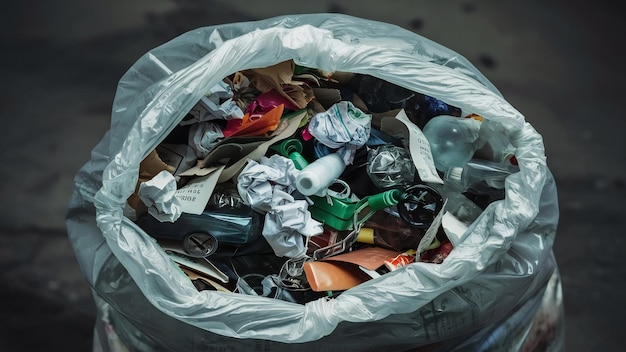 Le sac à ordures