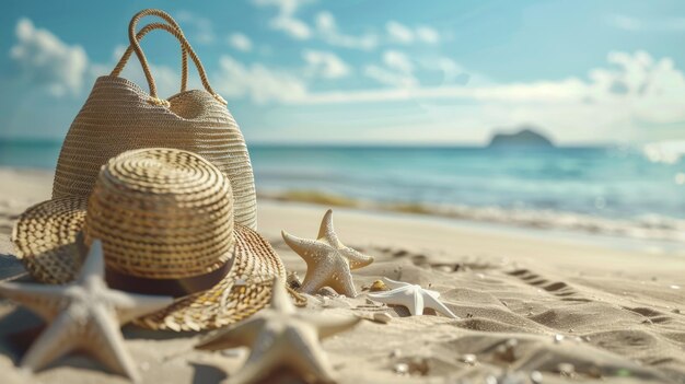 Un sac de plage d'été