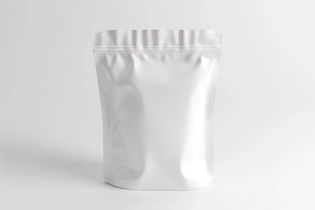 Photo sac en plastique blanc vide pour la nourriture pour bébés mockup isolé sur blanc 3d rendu non texte ar 32 iw 2 v 6 id d'emploi 6e5ac2db81494b49bf23f9a554e7053a