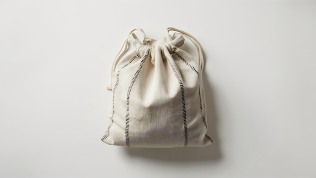 Sac en tissu isolé