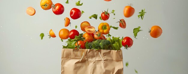 un sac de tomates qui est brun