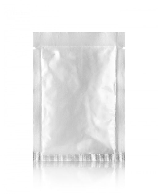 Sachet collation de papier d&#39;aluminium isolé