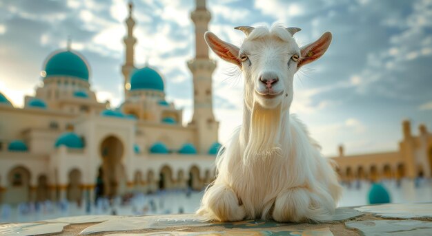 Le sacrifice de la chèvre, le festival de l'Aïd al-Adha, le contexte islamique