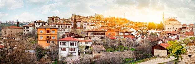 Safranbolu Turquie la vue sur la rue de la vieille ville de Safranbolu l'UNESCO