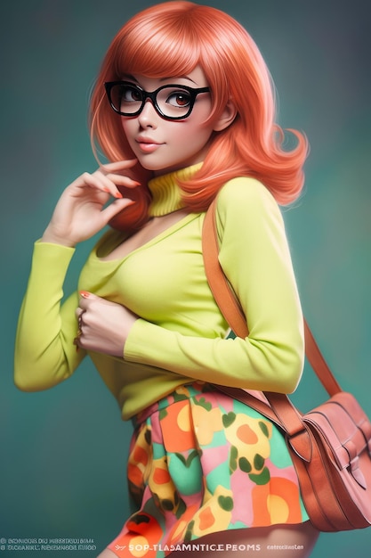 La saga sensuelle de Scooby Doo Velma Elytra Cosplay et la posée scandaleuse exposée