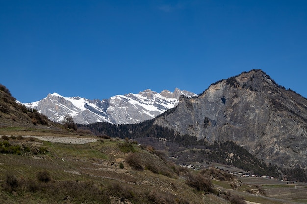 Saillon Suisse Isérables et Dent de Nendaz Farinet randonnée